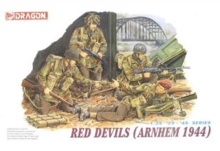 Plastikowe figurki "Red Devils - Arnhem 1944" do sklejania w skali 1:35 z firmy Dragon nr 6023