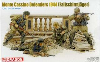 Plastikowe figurki żołnierzy - Monte Cassino Defenders 1944
