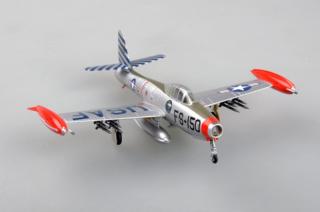 Plastikowy gotowy sklejony i pomalowany model F-84E Thunderjet Easy Model 37109 skala 1:72