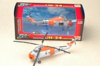 Plastikowy gotowy sklejony i pomalowany model helikoptera UH-34 Choctaw Easy Model 37014 skala 1:72