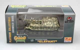 Plastikowy gotowy sklejony i pomalowany model Jagdpanther - Easy Model 36228 skala 1:72