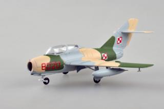 Plastikowy gotowy sklejony i pomalowany model MiG-15 UTI Easy Model 37139 skala 1:72