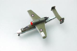 Plastikowy gotowy sklejony i pomalowany model samolotu He 162 A-2 Easy Model 36349 skala 1:72