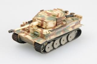 Plastikowy gotowy sklejony i pomalowany model Tiger I - Easy Model 36211 skala 1:72