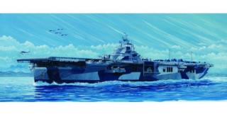Plastikowy model amerykańskiego lotniskowca USS Franklin CV-13 do sklejania w skali 1:700 z firmy Trumpeter nr 05730