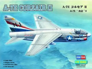 Plastikowy model amerykańskiego szturmowego samolotu Vought A-7E Corsair II do sklejania w skali 1:72 z firmy Hobby Boss nr 87204