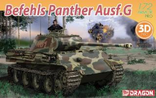 Plastikowy model Befehls Panther Ausf.G do sklejania 1:72 Dragon 7698