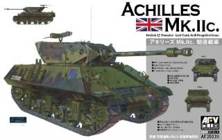 Plastikowy model brytyjskiego niszczyciela czołgów Achilles Mk.IIC do sklejania w skali 1:35 z firmy AFV Club nr AF35039