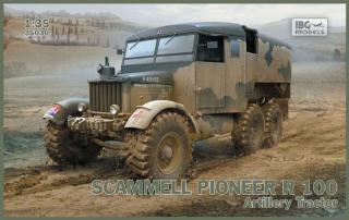 Plastikowy model ciągnika Scammell Pioneer R100 do skejania w skali 1:35 z firmy IBG nr 35030