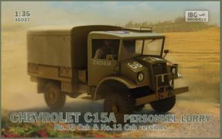 Plastikowy model ciężarówki Chevrolet C15A do sklejania w skali 1:35 nr 35037