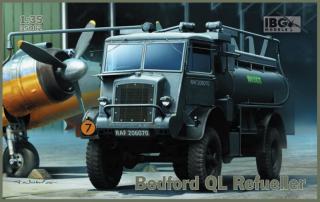 Plastikowy model ciężarówki cysterny Bedford QL do sklejania w skali 1:35 nr 35062