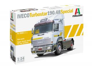 Plastikowy model ciężarówki IVECO Turbostar 190.48 Special w skali 1:24 z firmy Italeri nr 3926