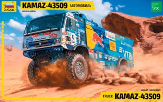 Plastikowy model ciężarówki KAMAZ-43509 1:35 Zvezda 3657