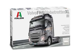 Plastikowy model ciężarówki Volvo FH4 Globetrotter XL do sklejania w skali 1:24 z firmy Italeri nr 3940