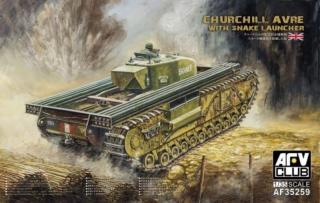 Plastikowy model czołgu Churchill AVRE do sklejania 1:35 AFV 35259
