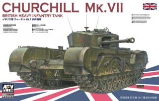 Plastikowy model czołgu Churchill Mk. VII do sklejania 1:35 AFV 35324