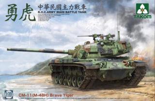 Plastikowy model czołgu CM-11 Brave Tiger do sklejania 1:35 Takom 2090