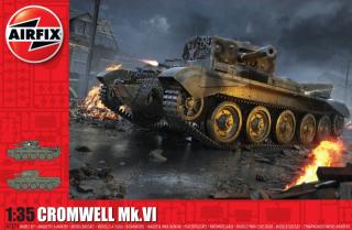 Plastikowy model czołgu Cromwell Mk.VI do sklejania w skali 1:35 z firmy Airfix A1374