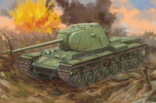 Plastikowy model czołgu KV-3 do sklejania 1:35 Trumpeter 09544