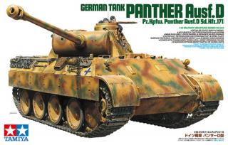 Plastikowy model czołgu Panther Ausf. D do sklejania Tamiya 35345 w skali 1:35