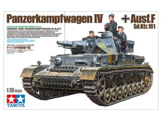 Plastikowy model czołgu Panzer IV Ausf.F do sklejania w skali 1:35 z firmy Tamiya nr 35374
