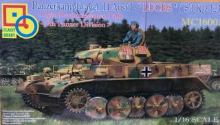Plastikowy model czołgu Panzerkampfwagen II Ausf.L 1:16 Classy Hobby MC16001