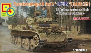 Plastikowy model czołgu Panzerkampfwagen II Ausf.L 1:16 Classy Hobby MC16003