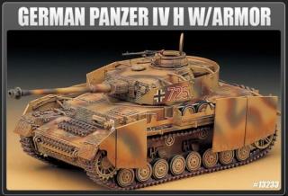 Plastikowy model czołgu Panzerkampfwagen IV Ausf.H do sklejania w skali 1:35 z firmy Academy nr 13233
