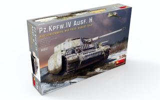 Plastikowy model czołgu PZ IV H do sklejania 1:35 MiniArt 35337