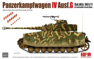 Plastikowy model czołgu Pz.Kpfw. IV Ausf.G do sklejania 1:35 RFM RM-5053