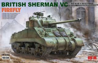 Plastikowy model czołgu Sherman VC Firefly do sklejania 1:35 RFM RM-5038
