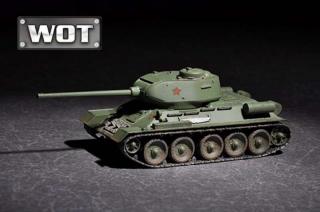 Plastikowy model czołgu T-34/85 w skali 1:72 - Trumpeter 07167