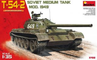 Plastikowy model czołgu T-54-2 Mod.1949 1:35 MiniArt 37012