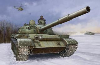 Plastikowy model czołgu T-62 Mod. 1960 do sklejania w skali 1:35 z firmy Trumpeter 01546