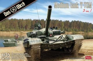 Plastikowy model czołgu T-72M 1:35 Das Werk DW35032