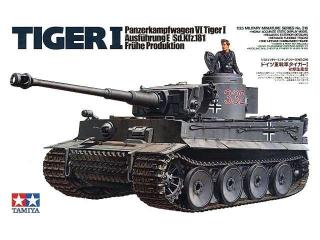 Plastikowy model czołgu Tiger I do sklejania - Tamiya 35216