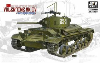 Plastikowy model czołgu Valentine Mk.IV do sklejania 1:35 AFV 35199