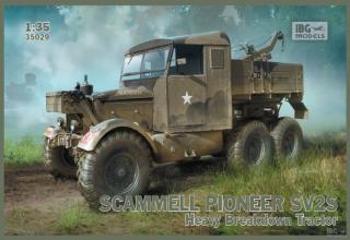 Plastikowy model do sklejania Scammell Pioneer SV2S Heavy Breakdown Tractor 35029