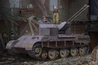 Plastikowy model działa samobieżnego Flakpanzer V A 1:35 Hobby Boss 84535