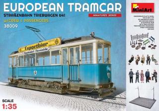 Plastikowy model europejskiego tramwaju do sklejania MiniArt 38009