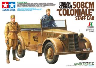 Plastikowy model Fiat 508CM Coloniale 1:35 Tamiya 37014