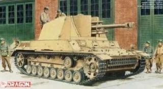 Plastikowy model haubicy leFH na Panzer III do sklejania Dragon 6710