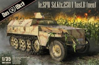 Plastikowy model le.SPW Sd.Kfz.250/1 Ausf.B (neu) 1:35 Das Werk DW35029
