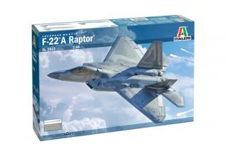 Plastikowy model Lockheed Martin F-22A Raptor 1:48 Italeri 2822
