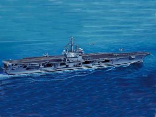 Plastikowy model lotniskowca USS Ronald Reagan do sklejania w skali 1:720 z firmy Italeri nr 5533