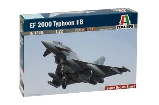 Plastikowy model mysliwca EF2000 Typhoon IIV do sklejania Italeri 1340