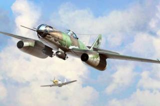 Plastikowy model myśłiwca Messerschmitt Me-262A-2a/U2 Hobby Boss 80377