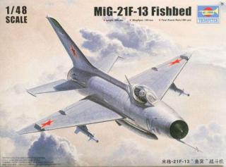 Plastikowy model myśliwca MiG-21F-13 Fishbed do sklejania
