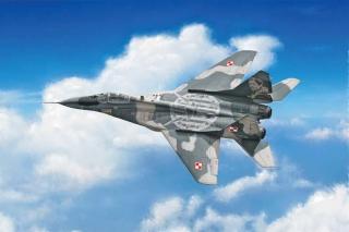 Plastikowy model mysliwca MiG-29A Fulcrum do sklejania Italeri 1377