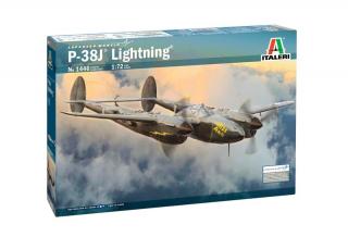 Plastikowy model myśliwca P-38J Lightning w skali 1:72